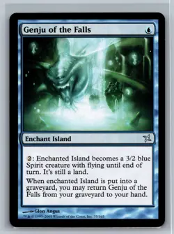 Magic MTG Betrayers of Kamigawa Genju of the Falls #35/165 TCG CCG - Image 1