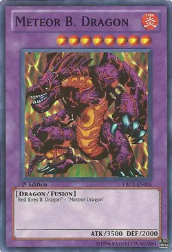 1x (EX) Meteor B. Dragon - PRC1-EN004 - Super Rare - 1st Edition YuGiOh - Image 1