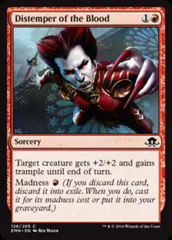 Distemper of the Blood - Light Play MTG Eldritch Moon - Image 1