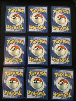 Pokemon TCG Base Set 4th print 1999-2000 22 card lot - uncommons and commons - Image 2