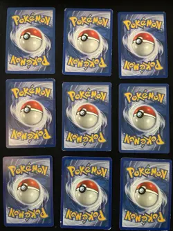 Pokemon TCG Base Set 4th print 1999-2000 22 card lot - uncommons and commons - Image 4
