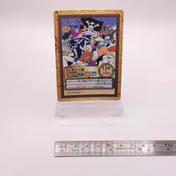 One Piece Carddass Hyper Battle 1999 Vintage Retro Japan card TCG C33 K143 - Image 3