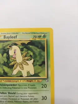 Bayleef 1st Edition 28/111 Neo Genesis Regular Pokemon Card English 2000 WOTC - Image 3