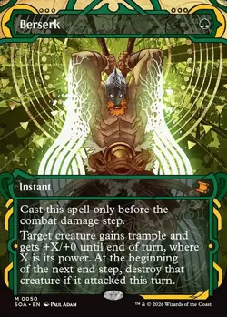 Berserk-Secrets Of Strixhaven Mystical Archive-Borderless-Regular-50-NM - Image 1