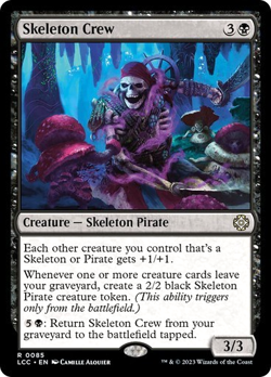 MTG - Skeleton Crew - LCI Commander - Magic the Gathering - Image 1