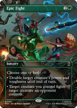 Epic Fight (Borderless) - 351 / English / Near Mint MTG - Image 1