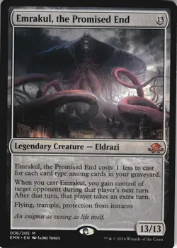 Emrakul, the Promised End 6 Mythic Eldritch Moon Magic: The Gathering Near Mint - Image 1