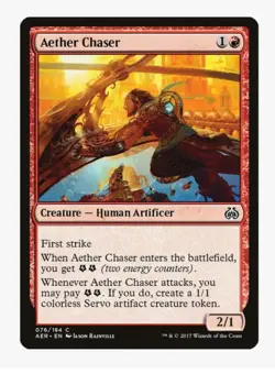 Aether Chaser | MTG Aether Revolt | Pauper Staple Kuldotha Red | LP - NM - Image 1