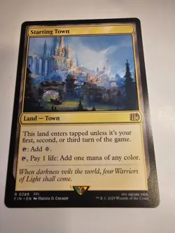 Starting Town Final Fantasy Regular Land NM R 0289 - Image 1