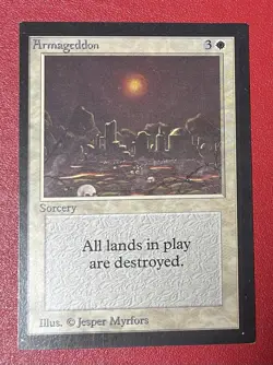 Armageddon Collectors Edition. MTG Excellent Condition. Magic The Gathering - Image 1