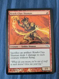 Krark-Clan Shaman Mirrodin - MTG - Magic the Gathering LP - Image 1