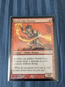 Krark-Clan Shaman Mirrodin - MTG - Magic the Gathering LP - Image 3