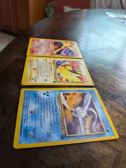 Pokemon Movie Legendary Birds Cards - Image 3