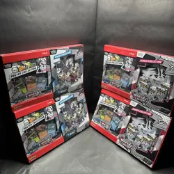 *NEW Pokemon TCG: S&V - Black Bolt/White Flare Binder/Poster Collection LOT OF 4 - Image 1