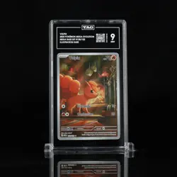 2025 Pokemon - Vulpix 138/132 ME01 Mega Evolution Illustration Rare Holo - TAG 9 - Image 1
