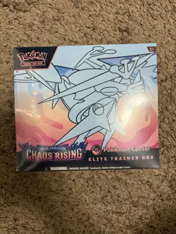 Pokemon Center Chaos Rising ETB Elite Trainer Box - Image 1
