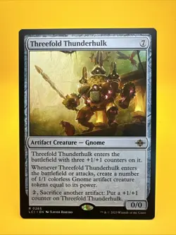 x1 Threefold Thunderhulk | The Lost Caverns of Ixalan | NM | MTG [freshpullsco] - Image 1