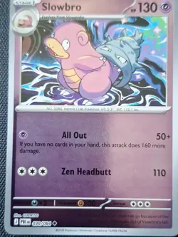 Pokemon Slowbro 030/084 Reverse Holo - Pitch Black IN HAND - Image 1