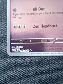 Pokemon Slowbro 030/084 Reverse Holo - Pitch Black IN HAND - Image 3