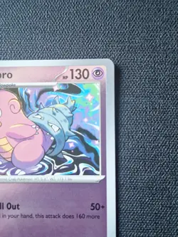 Pokemon Slowbro 030/084 Reverse Holo - Pitch Black IN HAND - Image 5