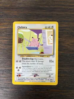 Clefairy 30/111 Uncommon Neo Genesis Pokemon MP - Image 1