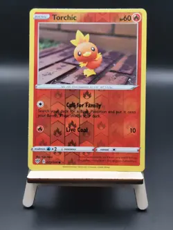 Torchic - 022/189 - Reverse Holo - Pokemon Sword & Shield: Darkness Ablaze - Image 1