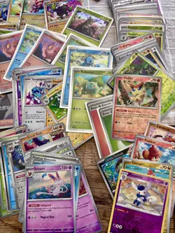 480+ Pokemon Holo and Reverse Holo only plus sleeves and 10+ EX - Modern Sets! - Image 2