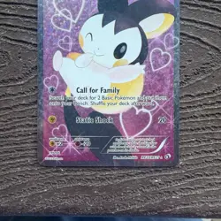 Emolga Full Art RC23/RC25 Legendary Treasures Radiant Collection Pokemon Holo - Image 3