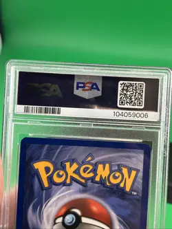 1999 POKEMON JUNGLE #12 VAPOREON-HOLO PSA 7 - Image 5