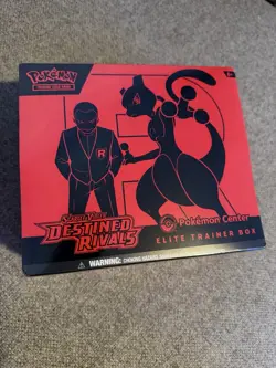 Brand New Sealed Destined Rivals Pokemon Center Elite Trainer Box ETB Ships Now - Image 1