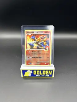 2009 Pokemon Infernape 43/111 Rising Rivals Reverse Holo LP - Image 1