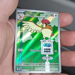 The Pokemon Company Pidgeotto 208/197 Obsidian Flames IR Full Art Holo Eng 2023 - Image 3