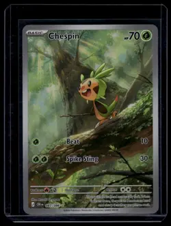 Chespin #087/086 ME04: Chaos Rising tcg Pokemon - Image 1