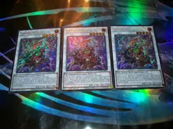 3x Legendary Six Samurai - Shi En 1st Edition Secret Rare BLGG-EN007 Yu-Gi-Oh! - Image 1