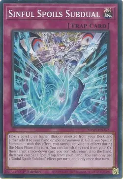 Sinful Spoils Subdual - MP25-EN362 - NM - Common - 1st ed - Yugioh - Image 1