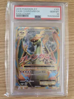 PSA 10 M Charizard EX 101/108 XY Evolutions Full Art FA Pokemon Card TCG - Image 1