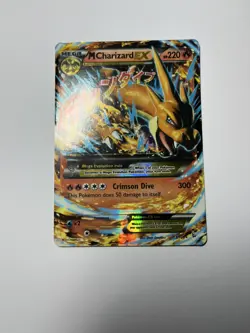 POKEMON TCG M CHARIZARD EX (FULL ART) #13/108 - ULTRA RARE EVOLUTIONS CARD - Image 2