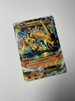 POKEMON TCG M CHARIZARD EX (FULL ART) #13/108 - ULTRA RARE EVOLUTIONS CARD - Image 3