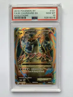 Pokemon Card TCG M Charizard EX 101/108 Evolutions 2016 PSA 10 Gem Mint - Image 1