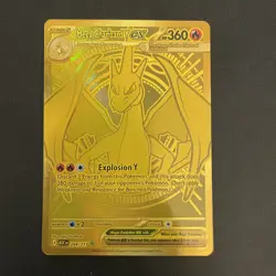 Mega Charizard Y Ex Gold - Ascended Heroes 294/217 Pokemon TCG Card M/NM - Image 1
