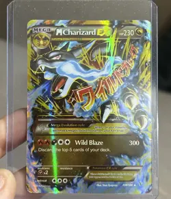Pokemon TCG Card M Charizard EX 69/106 - XY Flashfire - Mega Evolution LP - Image 1
