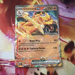 Charizard EX 006/165 NM/M English S&V 151 Pokemon TCG Card - Image 1