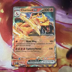 Charizard EX 006/165 NM/M English S&V 151 Pokemon TCG Card - Image 3
