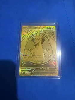 Mega Charizard Y Ex Gold - Ascended Heroes 294/217 Pokemon TCG Card M/NM - Image 1