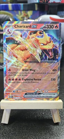 Charizard EX 006/165 NM/M English S&V 151 Pokemon TCG Card - Image 4