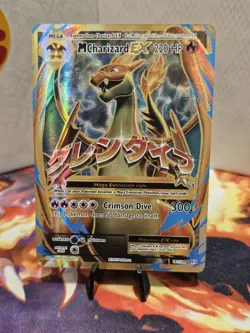 Pokemon TCG M Charizard EX Full Art Mega XY Evolutions Card 101/108 NM/M - Image 1