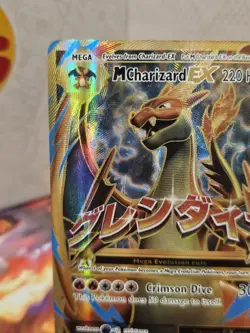 Pokemon TCG M Charizard EX Full Art Mega XY Evolutions Card 101/108 NM/M - Image 3