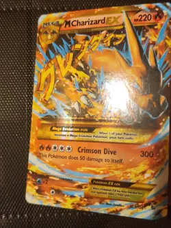 M Charizard EX 107/106 Secret Rare XY Flashfire Pokemon Card TCG English LP - Image 3