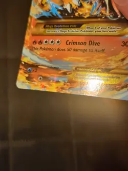 M Charizard EX 107/106 Secret Rare XY Flashfire Pokemon Card TCG English LP - Image 4