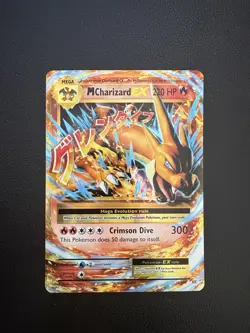 Pokemon TCG XY Evolutions M Charizard EX Ultra Rare Card 13/108 - Image 1